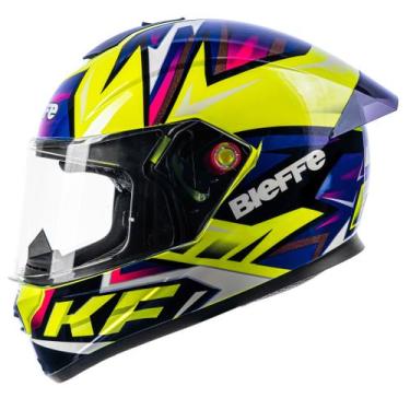 Imagem de Capacete Masculino Feminino Bieffe B12 Kf Amarelo Aerofolio, 58