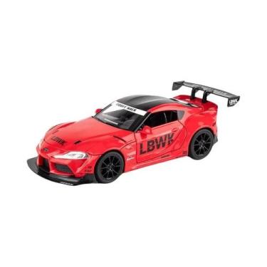Imagem de Carrinho De Brinquedo Supra Em Escala 1:22 Para Meninos, Modelo Em Lig
