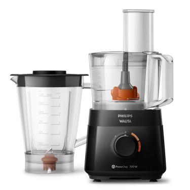 Imagem de Multiprocessador Philips Walita PowerChop RI7301/91 750W Preto 1,5L 2 Velocidades