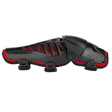 Imagem de Qiilu Joelheiras de proteção para joelho de motocross para corrida de motocicleta, protetor de engrenagem de proteção para joelho caneleira