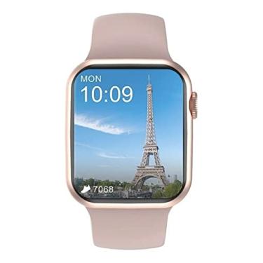 Imagem de Smartwatch DT100 Relógio Inteligente Tela HD IPS 1.75" Relógio Bluetooth Chamada Personalizado Dinâmico rosto ip68 à prova d água Smartwatch masculino feminino relógio w26 AG STORE (44MM) + (COR GOLD)