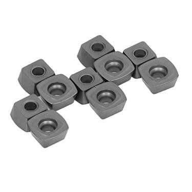 Imagem de Pastilha de fresamento de torno intercambiável, alta dureza resistente ao desgaste Pastilhas de torneamento de metal duro fino ou bruto Substituição revestida com caixa de armazenamento para