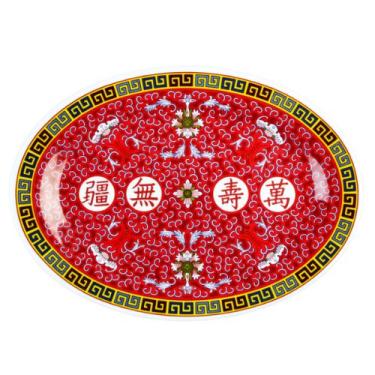 Imagem de Thunder Melamine — Prateleira de 20 x 15 cm, 2008TR, louça de plástico resistente (pacote com 12)