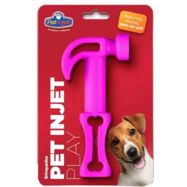 Imagem de Brinquedo Pet Play Martelo Rosa - Tam. Único