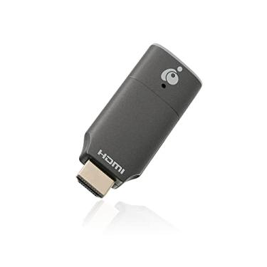 Imagem de IOGEAR Adaptador de compartilhamento de tela HDMI Wireless Video 4K - 4K@30Hz - 2,4/5GHz sem fio com segurança WPA-2 - até 30 pés - baixa latência - telefone/tablet/PC - Win Mac OS iOS Android Chrome - GWAVR4K