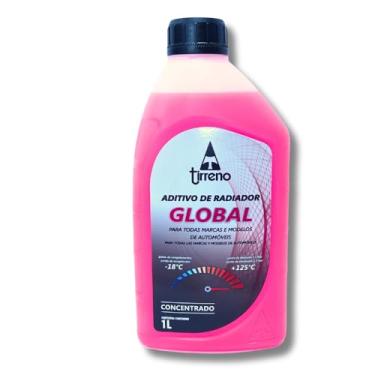 Imagem de Aditivo de Radiador Coolant Concentrado Orgânico Fórmula Global Rosa Tirreno 1L FLU/DS/279FU1 - Para Todas as Marcas e Modelos de Automóveis