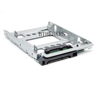 Imagem de 2.5 "SSD para 3.5 "SATA Hard Disk Drive HDD Adaptador Caddy Bandeja Gaiola Hot Swap Plug Converter Suporte Compatível com Todos os 3.5 "SATA/SAS Drive Caddie Trays (654540-001)