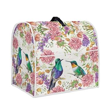 Imagem de Upetstory Beija-flor Kitchen Aid Mixer Capa para Batedeira de 6 a 8 Quart Tilt Head Mixer Case Capas para Torradeira Cafeteira Capas de Pó Capas para Máquina de Pão com Bolso Organzier Bag