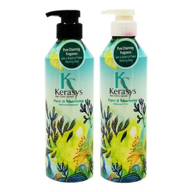 Imagem de Kerasys Pure & Charming Shampoo 600ml + Condicionador 600ml