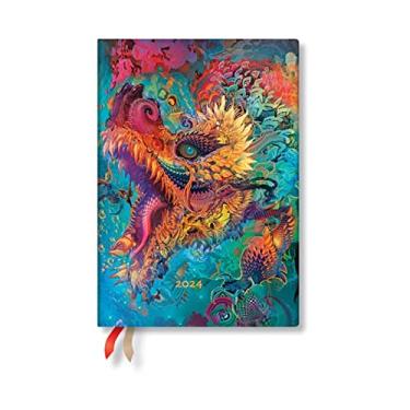 Imagem de Humming Dragon (Android Jones Collection) Midi 12-month Dayplanner 2024