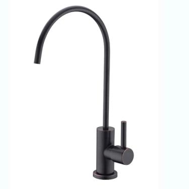 Imagem de Pirooso Torneira de água, torneira de água potável, torneira de filtro de água de pia de cozinha giratória de 360°, cabe na maioria das unidades de osmose reversa ou sistema de filtragem de água sob a