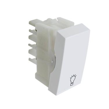 Imagem de Módulo Pulsador Minuteria Branco Siena 6002 Alumbra