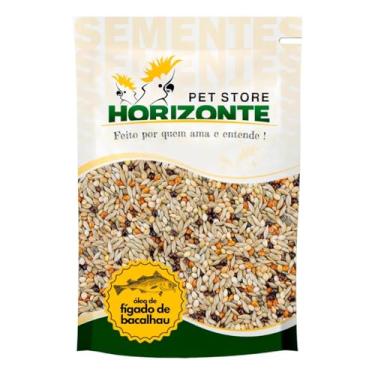 Imagem de Mistura de Sementes para Curió e Bicudo com Óleo de Fígado de Bacalhau 5kg Mix Limpo e Selecionado