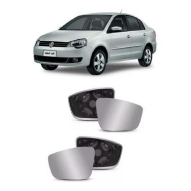 Imagem de Par Lente Espelho Retrovisor Polo 2014 2 - 5259374