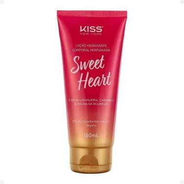 Imagem de Loção Hidratante Corporal Kiss New York Sweet Heart Lcb02b 180ml