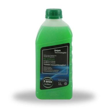 Imagem de Aditivo radiador pronto para uso inorganico delphi 1l verde 