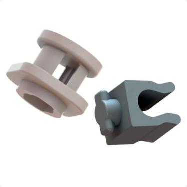 Imagem de Kit Haste Vareta Capô Fiat Elba 1985 a 2004 - 1334551 - K48