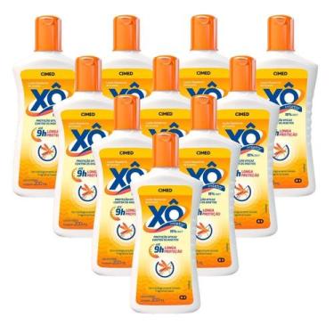 Imagem de Kit Xô Inseto Loção Com 10 Repelentes De 200ml Cada - CIMED