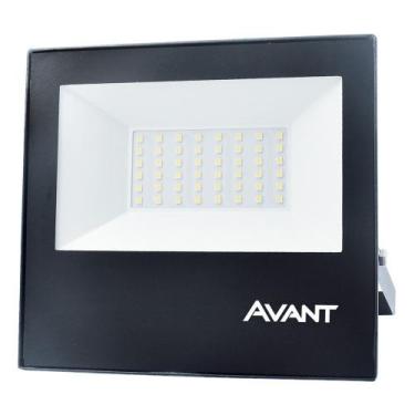 Imagem de Refletor Led Slim50 Preto Bivolt 50W - 6500K Avant