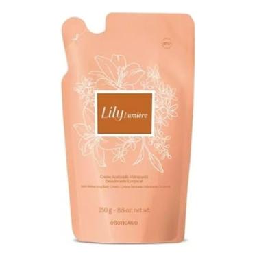Imagem de Lily Lumière Creme Hidratante Corporal Desodorante, Refil, 250g