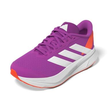 Imagem de adidas Tênis infantil Duramo SL, Roxo Burst/Branco/Laranja Impacto, 21