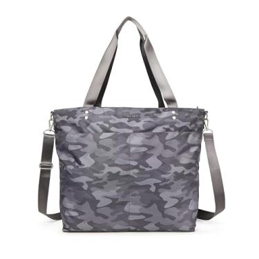 Imagem de Baggallini Bolsa Carryall, Camuflagem cinza escuro, Large