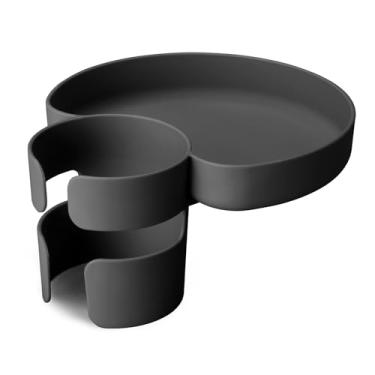 Imagem de Munchkin® Bandeja para assento de carro – Acessório para viagem e viagem de carro para lanches sem bagunça no carro, cinza