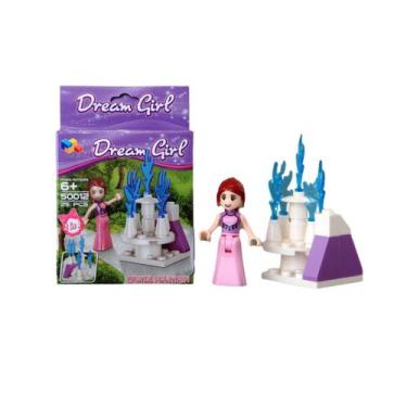 Imagem de bloco de montar castelo robo brinquedo infantil coleção completa educa