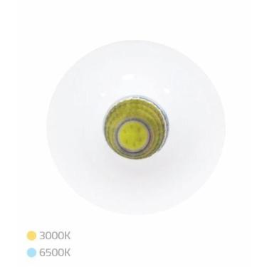 Imagem de Mini spot led redondo embutir branco 6500K Makled