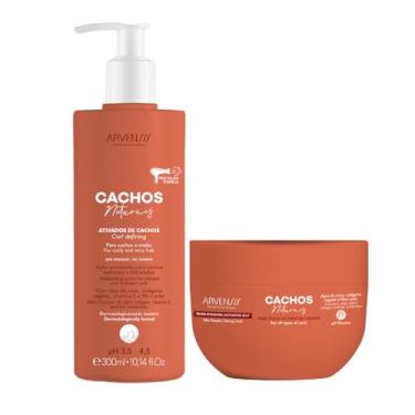 Imagem de Arvensis Profissional, Kit Ativador Cachos e Geleia Forte Fixação Arvensis