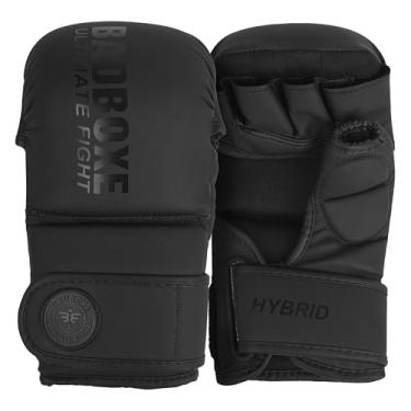 Imagem de Luvas de treinamento Twister Fight Wear LLC Bad Boxe MMA Striker Pro 2.0, Black/White/Striker, S/M