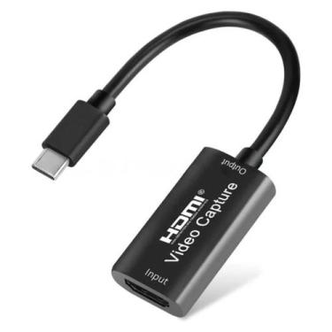Imagem de Placa de Captura HDMI para USB-C 4K 1080p Full HD, Captura Vídeo para 