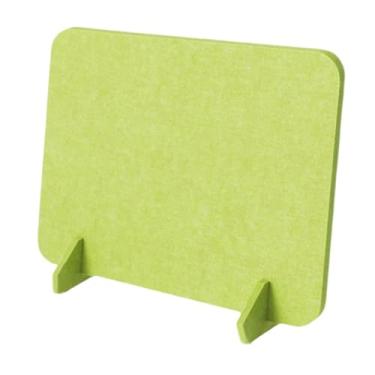 Imagem de WeiLaiKeQi ACOUSTIC FREESTANDANDAND Divider Móveis Partição Ruído Reduzindo 16 x 12 Stand Up Divisor de Desk independente para desktop, Verde