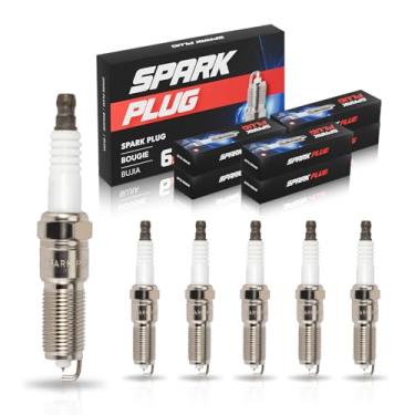 Imagem de ENA Vela de ignição irídio para 2314 compatível com Jeep Wrangler Dodge Grand Caravan Charger Avenger Magnum Stratus Chrysler Town & Country 300 Sebring Voyager Pacifica Volkswagen Routan V6 conjunto