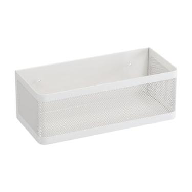 Imagem de YWJLQH Prateleira para máquina de lavar roupa, cesto de armazenamento, porta-toalhas, organizador, lavadora e secadora, prateleira para máquina de lavar, White L