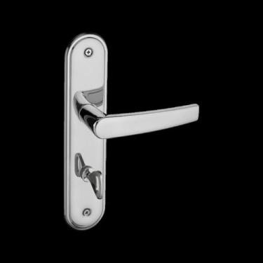 Imagem de Fechadura Cromada 401 Concept Banheiro Alavanca - Pado