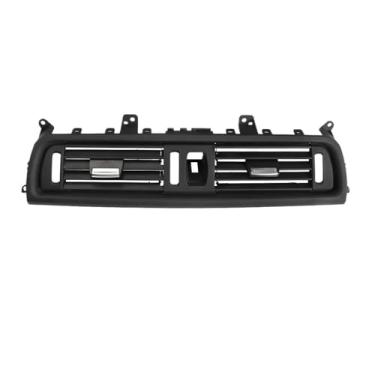 Imagem de Console central do motorista direito Ar condicionado fresco Saída de ventilação AC com cromado, compatível com BMW F10 F11 Série 5 64229166888(Middle WithoutChrome)