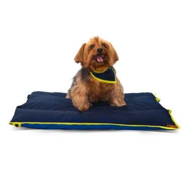 Imagem de Colchonete Pet Médio Com Zíper Para Cachorro Gato 74x62cm - URBAN BABY
