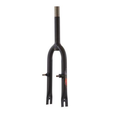 Imagem de Garfo aro 16 ultra bike em aço carbono - Ultra Bikes, Preto fosco, ARO