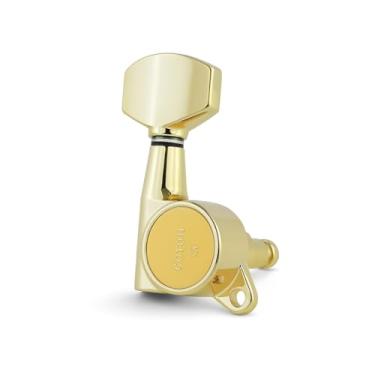 Imagem de Afinadores de bloqueio Gotoh - Tipo Schaller - 3 por lado dourado 07102GYX