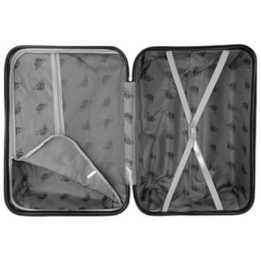 Imagem de Mala De Viagem Media 23Kg + Frasqueira Com Abs Rodinhas 360 - Bracklio