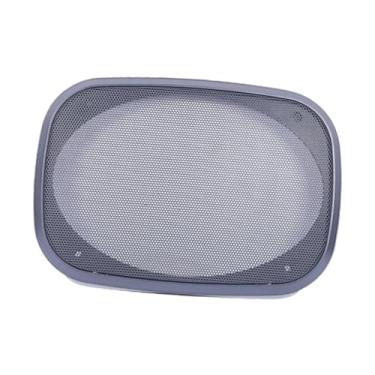 Imagem de Generic Grade decorativa de alto-falante de carro, fácil de instalar, acessórios para de áudio de carro, protetor à prova de poeira para alto-falante, M
