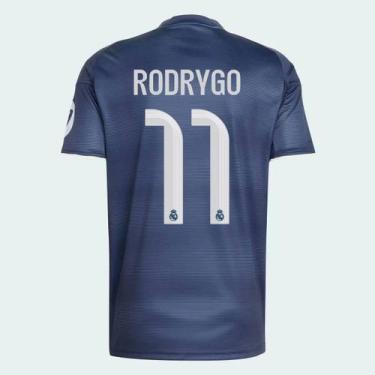 Imagem de Camisa Adidas Real Madrid Away 2026 11 Rodrygo, P