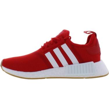 Imagem de adidas Originals T nis masculino NMD_r1, Vermelho/branco., 12