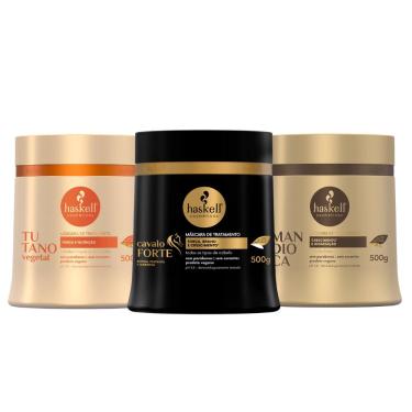 Imagem de Cronograma Capilar Haskell Cabelos Frágeis 500g