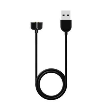 Imagem de Carregador Cabo Magnético Preto Compatível Com Mi Band 6 - TechKing, P
