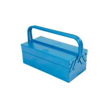 Imagem de Caixa Ferramentas Metálica 40cm Tipo Sanfonada 3 Gavetas Nº 4 - Fercar
