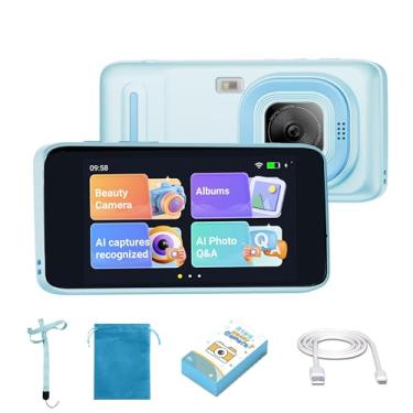 Imagem de GimyWit AI Kids Smart Learning WiFi Camera-11 Tutores de IA, assinatura vitalícia gratuita de IA, reconhecimento de fotos com perguntas e respostas de voz, STEM multilíngue educacional divertido para