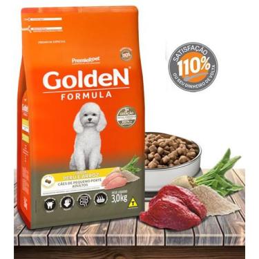 Imagem de Ração Seca PremieRPet Golden Fórmula Mini Bits Carne e Arroz para Cães