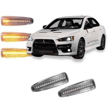 Imagem de Pisca Seta Sequencial Par De Led Lancer Mitsubishi 2.0 Sedan